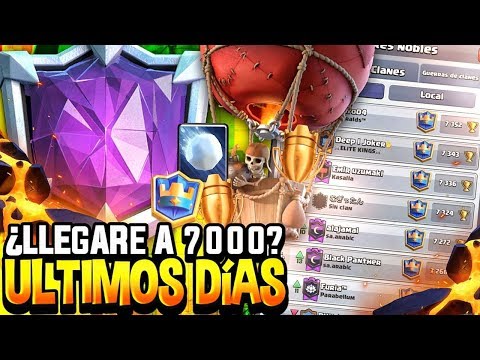 LADDER TOP MUNDIAL SIN TILT😎 6800🏆 + SORTEO MOD😱 | CLASH ROYALE camera iphone 8 plus apk