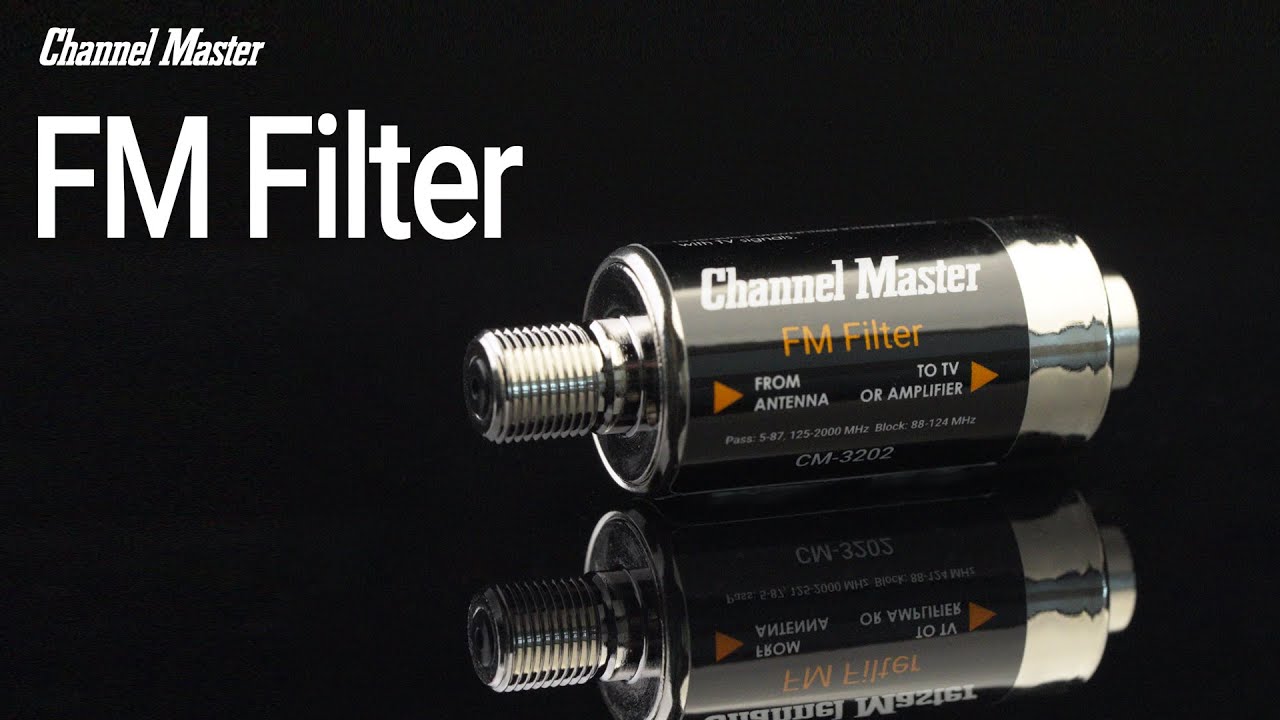 Introducing the TV Antenna FM Filter | Channel Master - YouTube