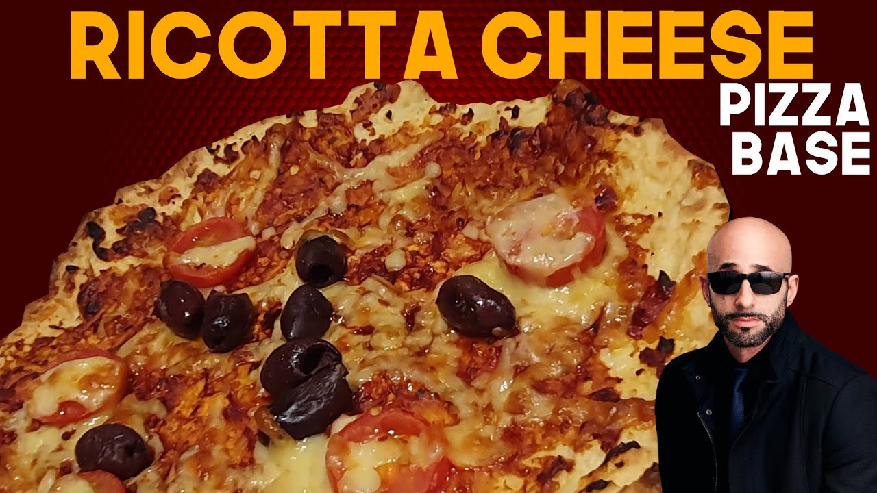 REVIEW How to Cook a Ricotta Cheese Base Pizza Low Carb YouTube