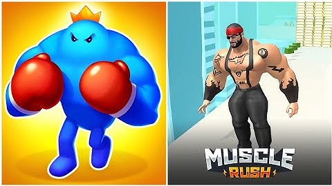 muscle rush vs join blob 3d new tiktok iOS trailer gameplay. #noobvspro