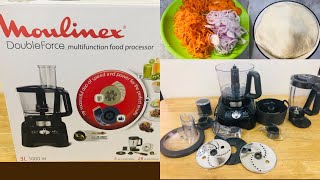 Food Processor | Moulinex Double Force Food Processor | How to use Food Processor