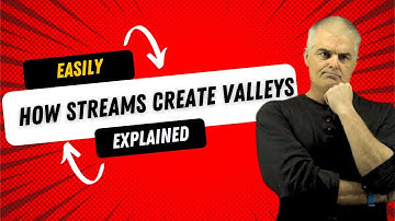 How Streams Create Valleys