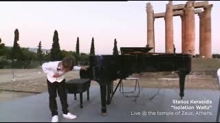 Video thumbnail of "Stelios Kerasidis - Isolation Waltz live @ the temple of Olympian Zeus Athens"