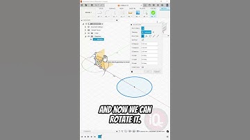 Fusion 360: Rotate set Pivot #3dprinting #fusion360tutorial #fusion360
