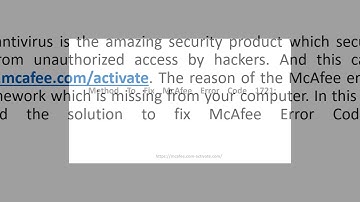 What is the Method To Fix McAfee Error Code 1721?