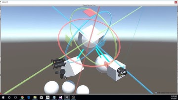 Unity3D Editor VR Extension Tool - Hierarchy Mode