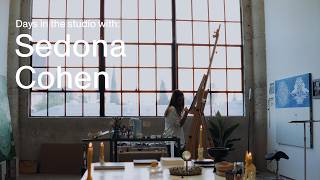 Days in the studio with Sedona Cohen