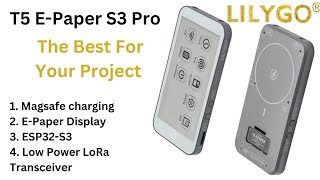 LilyGO T5 E-Paper S3 Pro – Unboxing & Full Specifications Overview! Projects (ESP32 E-Ink Display)