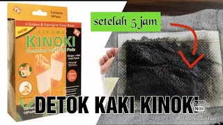 CARA MENGGUNAKAN DETOK KINOKI | DETOX FOOT PAD |KINOKI GOLD