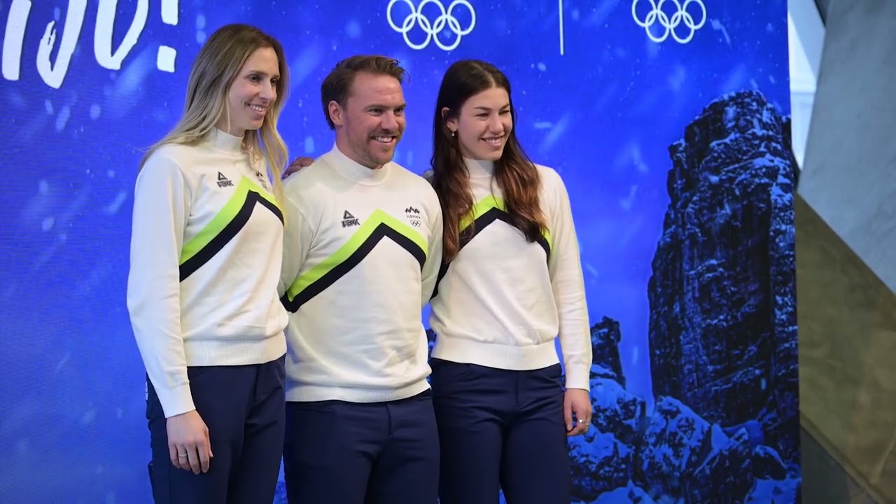 Migaj z nami - Srečanje z mediji pred odhodom na zimske olimpijske igre Milano Cortina 2026
