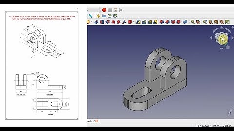 FreeCAD: Exercise 1. Ultimate Tutorial Guide