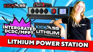 KickAss Lithium LiFePO4 Powerstation integrated DC charger with MPPT solar controller 100 Amp BMS screenshot 1