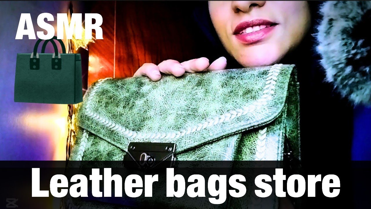 ASMR Roleplay • صاحبة ستور تساعدك علي اختيار شنطه تليق عليكي 👜 هتنامي علي أصوات الجلد استرخاء 😴