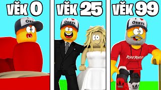 Zestárnul jsem v SIMULÁTORU ŽIVOTA 2021!  (Roblox Life Simulator)