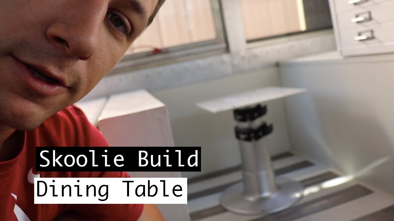 3min.-or-less: Skoolie Build Series: Ep. 45) Dining Table