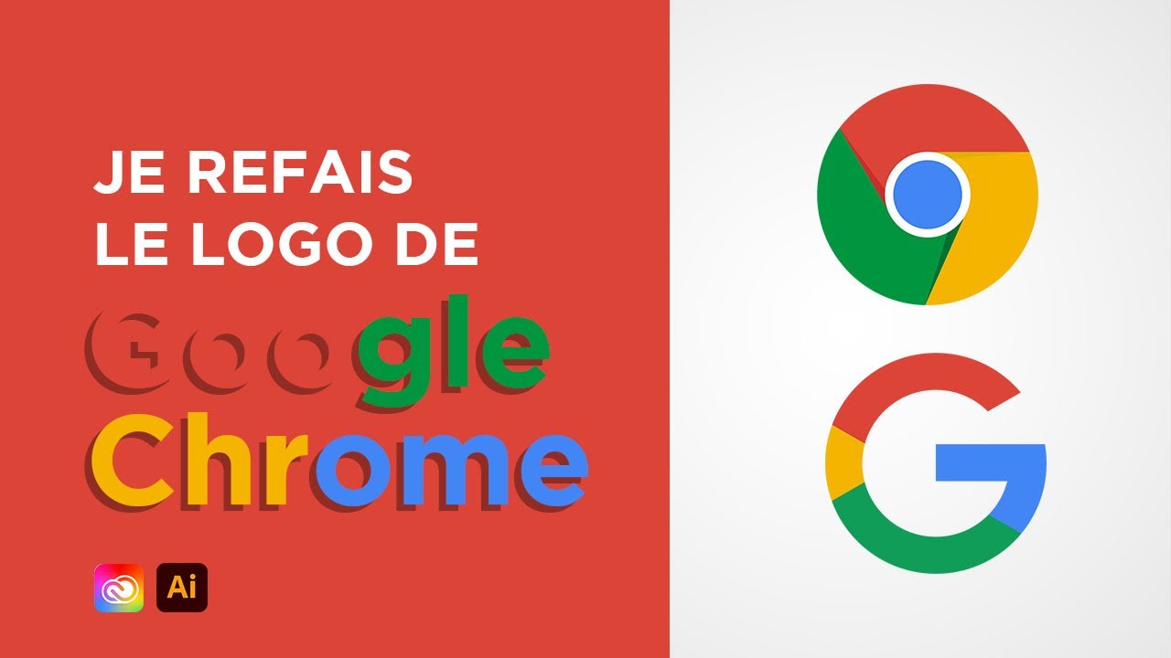 Je refais les logos de Google Chrome dans Illustrator