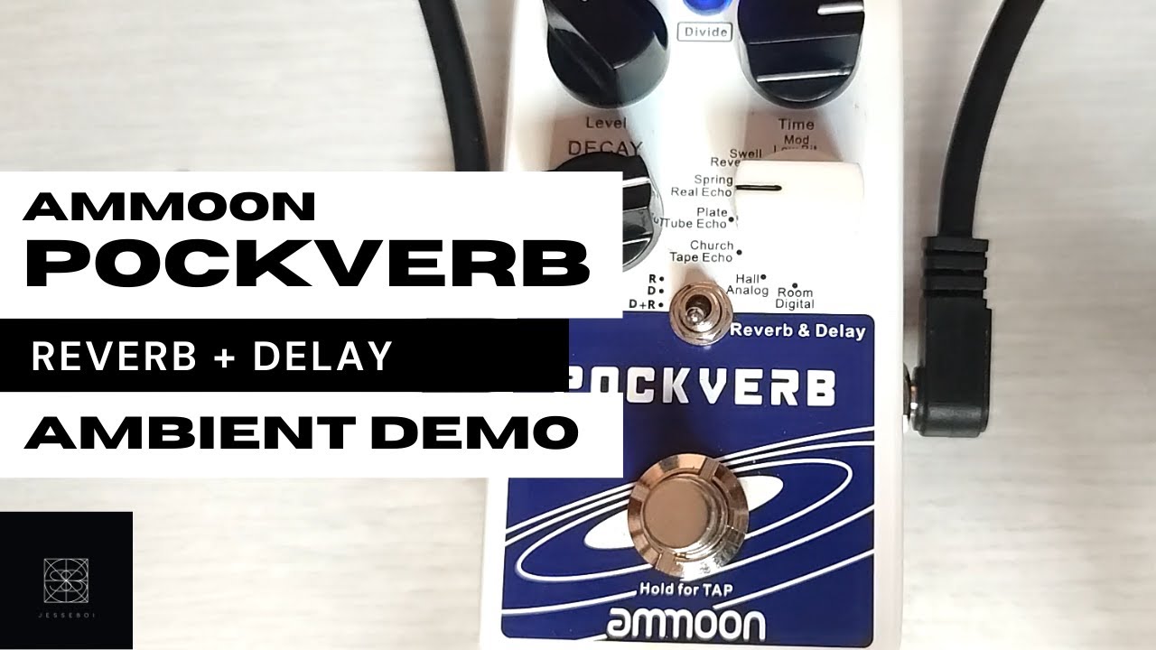 AMMOON POCKVERB AMBIENT DEMO | REVERB + DELAY DEMO - YouTube