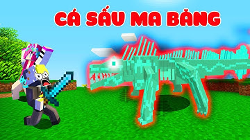 ONE VÀ NOOB YETI PHÁT HIỆN QUÁI VẬT CÁ SẤU MA BĂNG TRONG MINECRAFT MCPE