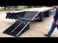 Real Men Ramps -beaver tail and ramps on a semi-trailer. $4,250 (USD). aka dovetail and ramps