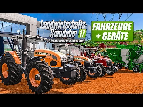 LS 17 PLATINUM Edition: Alle FAHRZEUGE und GERÄTE im Farming Simulator 2017 Platinum AddOn!