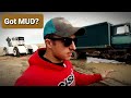 BIG BUD Yanking TRUCKS through the MUD!｜Grain Cleaning 2020