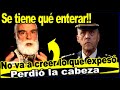 No lo va a creer!! "El jefe Diego" hace su aparición: ¡Cienfuegos es inocente! Fúrico lo expresó.