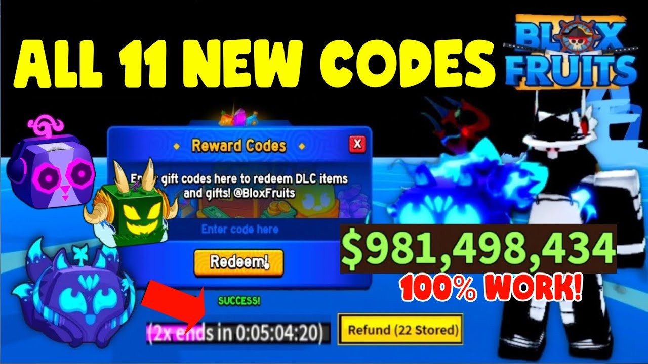  new all working codes for blox fruits 2023 blox fruits codes