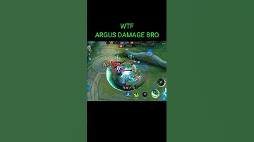 ARGUS DAMAGE HACK BRO #ARGUS #Shorts #MLBB #mobilelegends