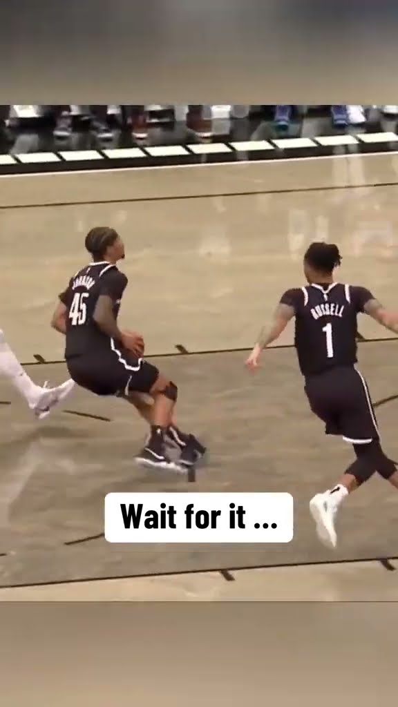DLo was hyped for Keldon Johnson ? (via @BrooklynNets/TT)