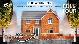 Home Tour INSIDE a LARGE SPACIOUS 5Bed Family House | Touring The Atkinson Owl Homes Property Tour