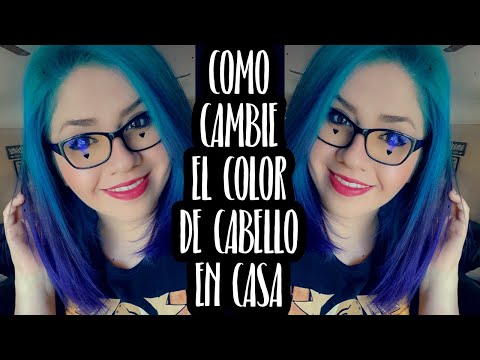 COMO ME CAMBIE EL COLOR DE CABELLO EN CASA- JohanaCaudiGs  @Los290ss