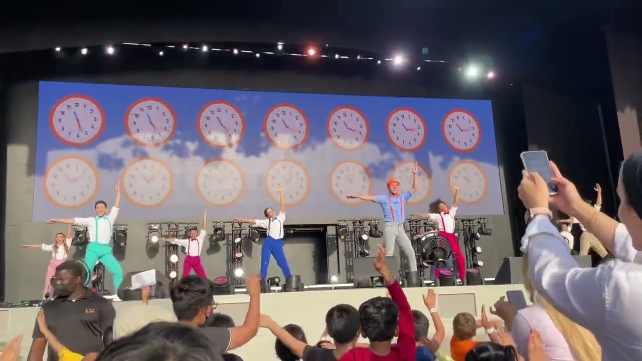 Day 5 of Blippi’s Dance Party at EXPO 2020 | March 30, 2022 in Dubai Millennium Amphitheater |