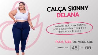 Calça Skinny Delana: Elegância e Versatilidade para Todos os Estilos | Ane Jeans