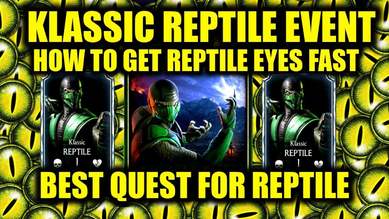 Mk Mobile reptile event tips and tricks how to get him 2023 #zgamerzz