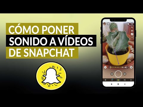 Cómo poner sonido a vídeos de SNAPCHAT - Problemas de audio