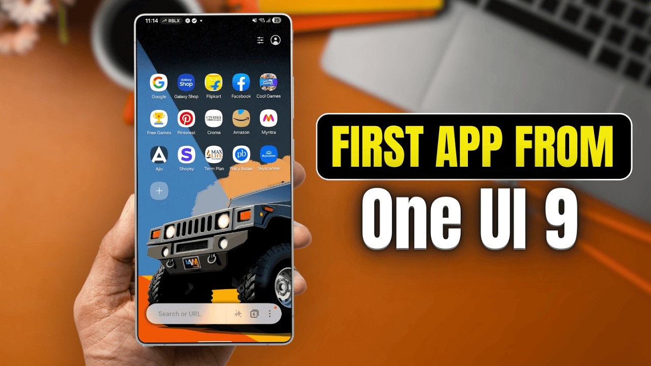 Первое приложение Samsung, созданное прямо в ONE UI 9 — протестируйте его прямо сейчас!