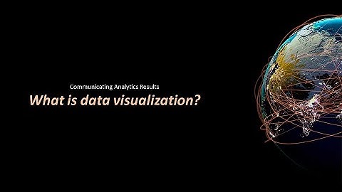 What is data visualization