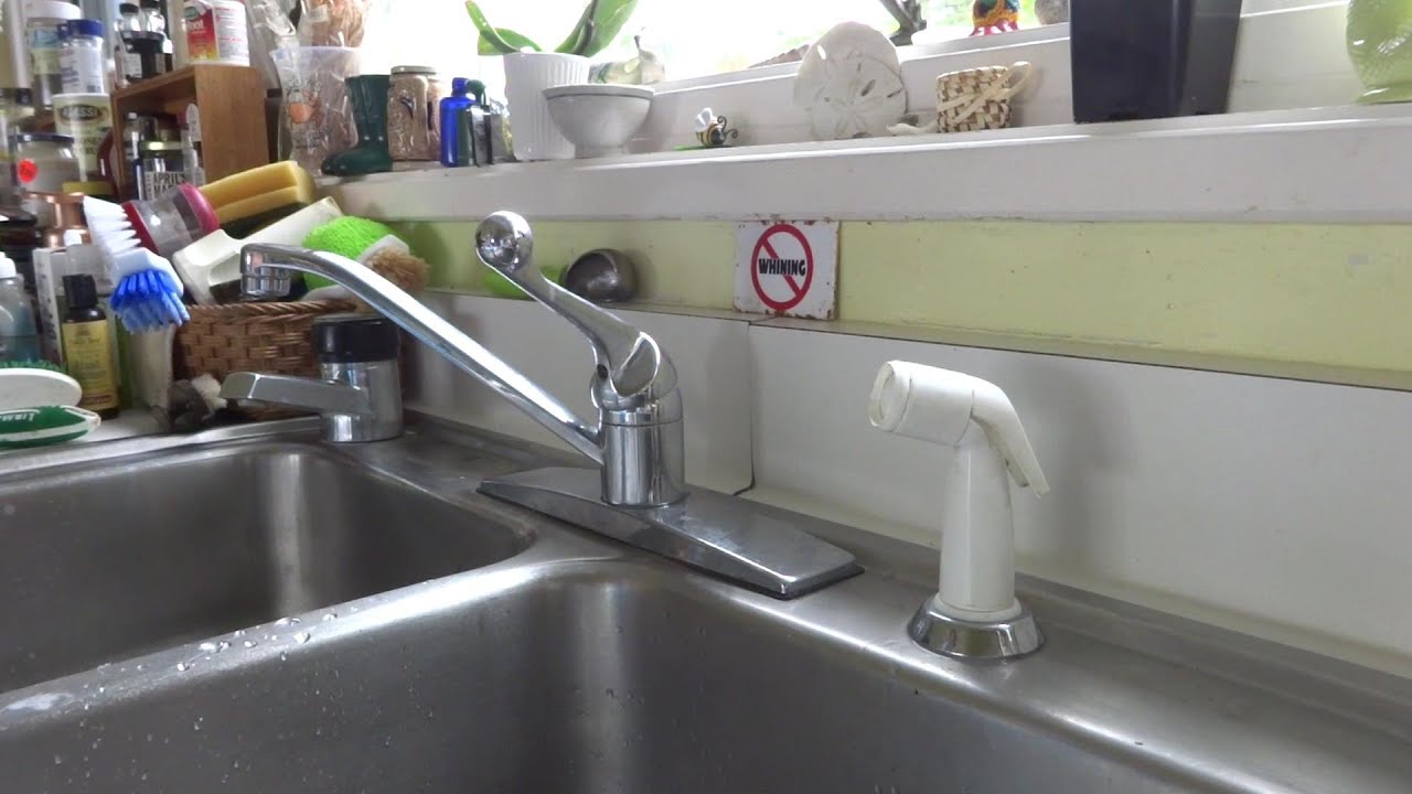 PLUMBING REPAIR TOILET HANDLE AND KS FAUCET YouTube