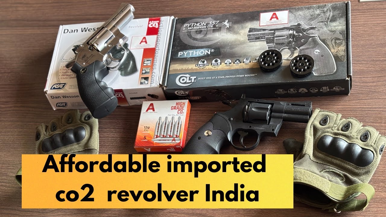 Dan Wesson Python Affordable imported co2 bb revolver India 🇮🇳 | Dan wesson and colt ...