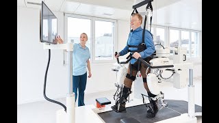 Gait training with the Lokomat®ProSensation DEMO | Hocoma & DIH Webinars