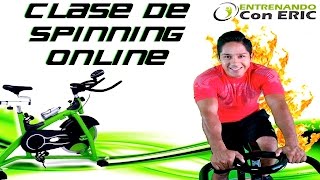 Clase De Spinning Completa En Español Gratis En Linea | Para Quemar Grasa y Para Principiantes