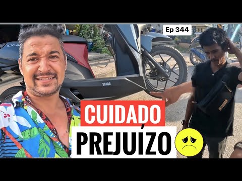 Vídeo: Alugar uma moto no sudeste da Ásia: dicas de segurança