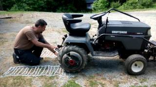 How To Install Tire Chains On Your Riding Mower