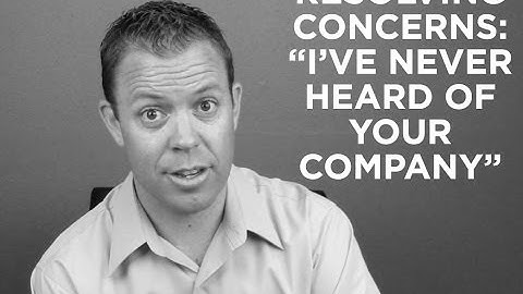 Resolving Concerns: "I