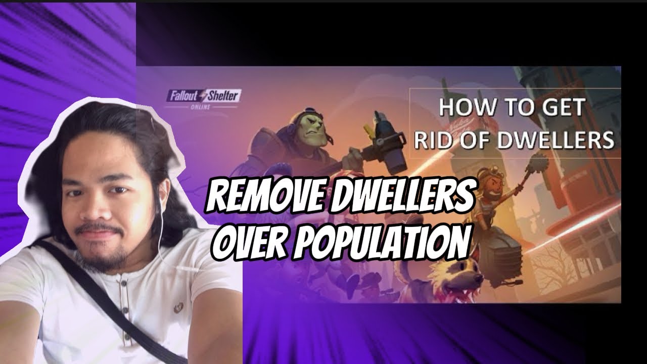 Fallout Shelter Online | How To Get Rid/Remove Of Dwellers Over Population!! Gameplay 2020