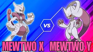 Mega Mewtwo X VS Mega Mewtwo Y 🤔🧐 ll Pokemon Unite