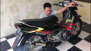 SATRIA 2TAK LUMBA STANDAR OS75 PAKE AHM ORIGINAL