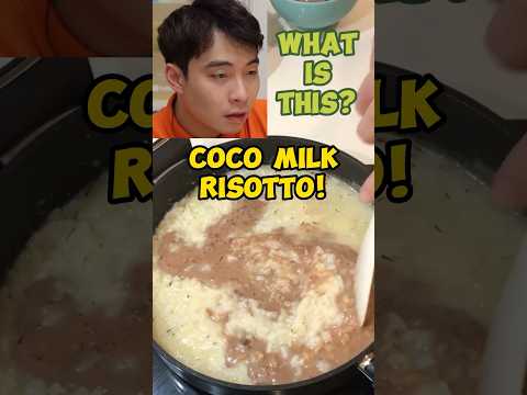 Predicting Uncle Roger Reactions to this CoCo Milk Risotto #shorts