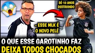 🚨ABSURDO! PROMESSA MIRIM DO TIMÃO TÁ DEIXANDO TODOS ESPANTANDO COM SEU TALENTO! VEJA