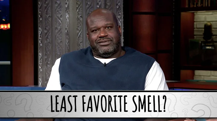 Shaquille O'Neal Takes The Colbert Questionert